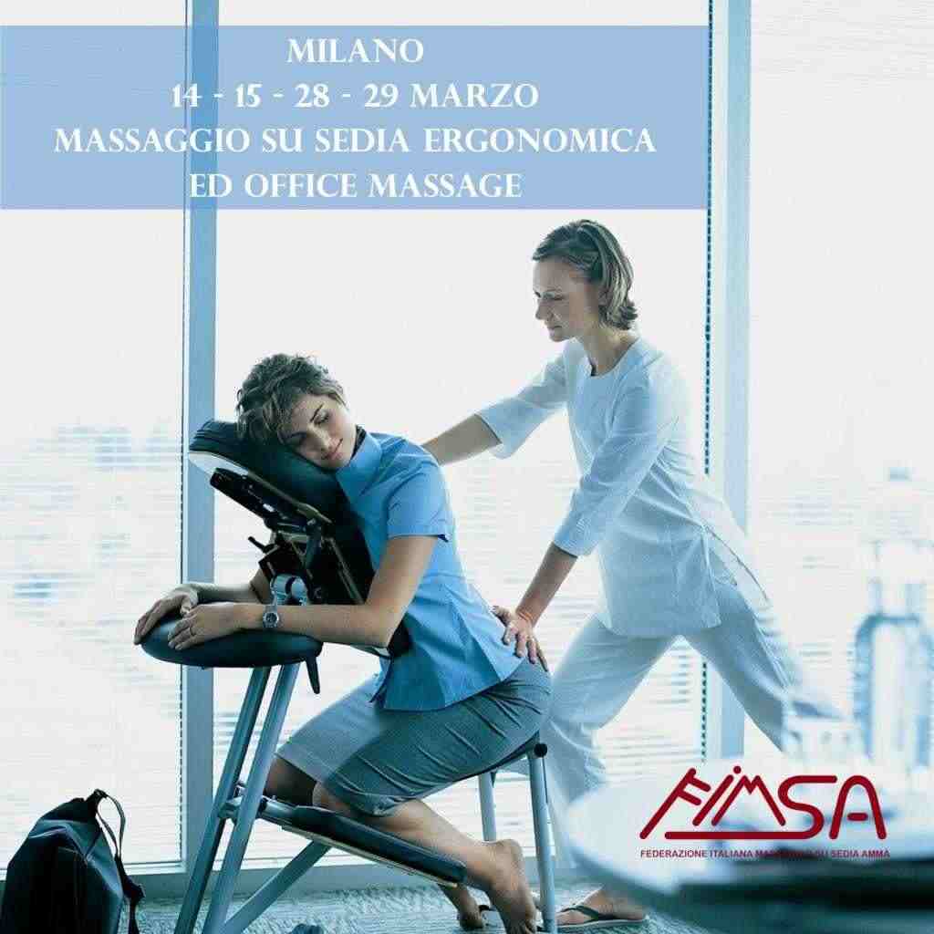 Corso Massaggio su Sedia Ergonomica & Office Massage