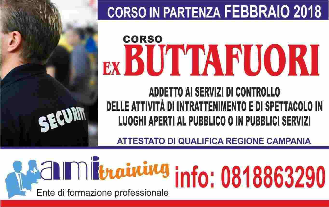 Corso Ex Buttafuori con rilascio di qualifica regionale