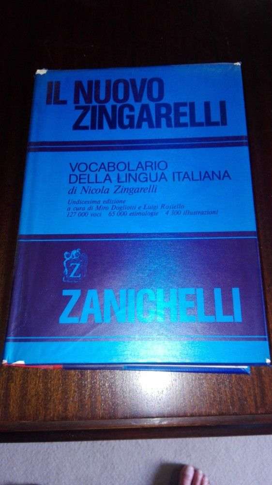 DIZIONARIO ITALIANO ZINGARELLI