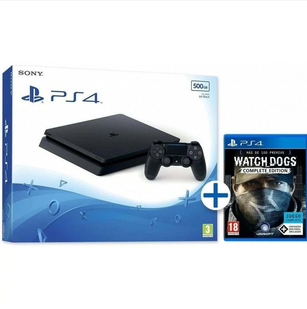 CONSOLA 500GB + WATCH DOGS COMPLETE EDITION PS4 € 170,00Prezzo