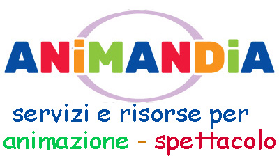 Animandia propone: materiale per animazione,articoli per feste,spettacoli  