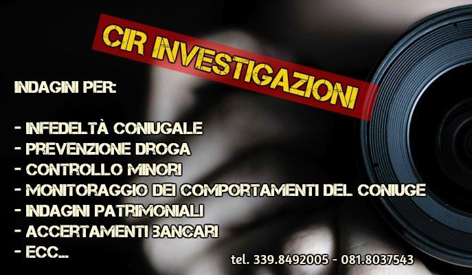 INVESTIGATORE PRIVATO  GIUGLIANO