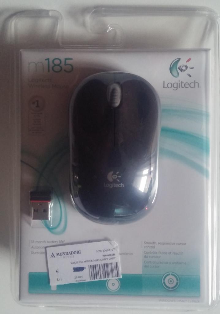 Mouse logitech wireless m185