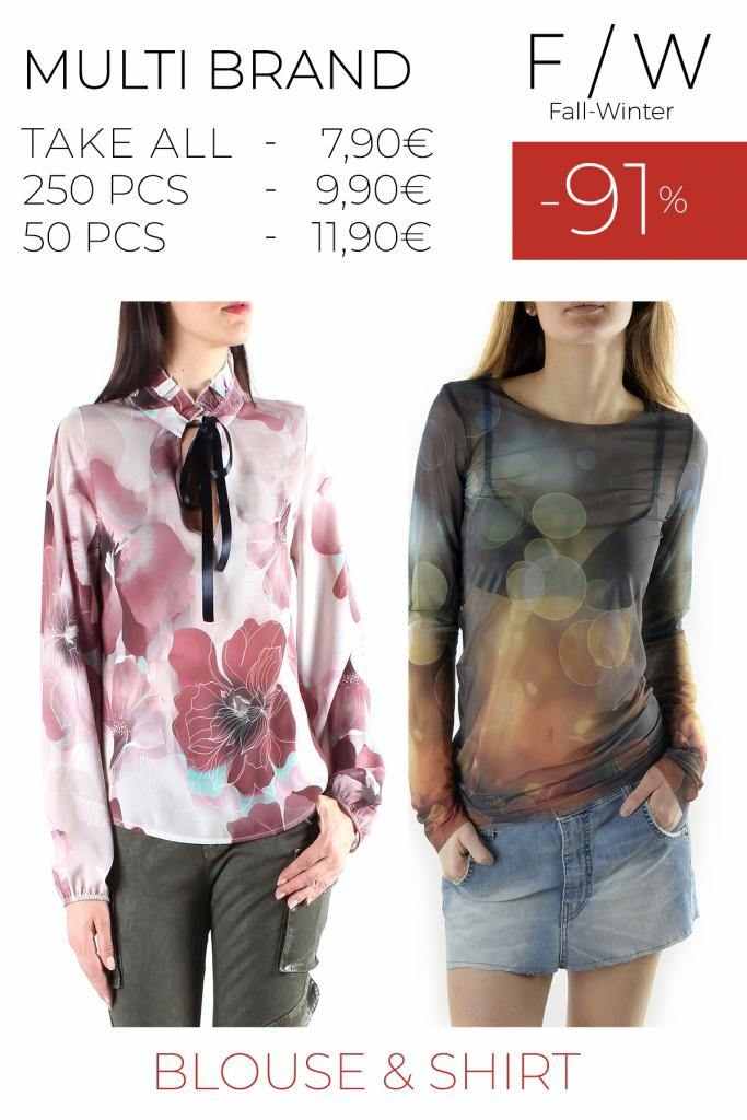 STOCK 113 CAMICIA E BLUSA F/W