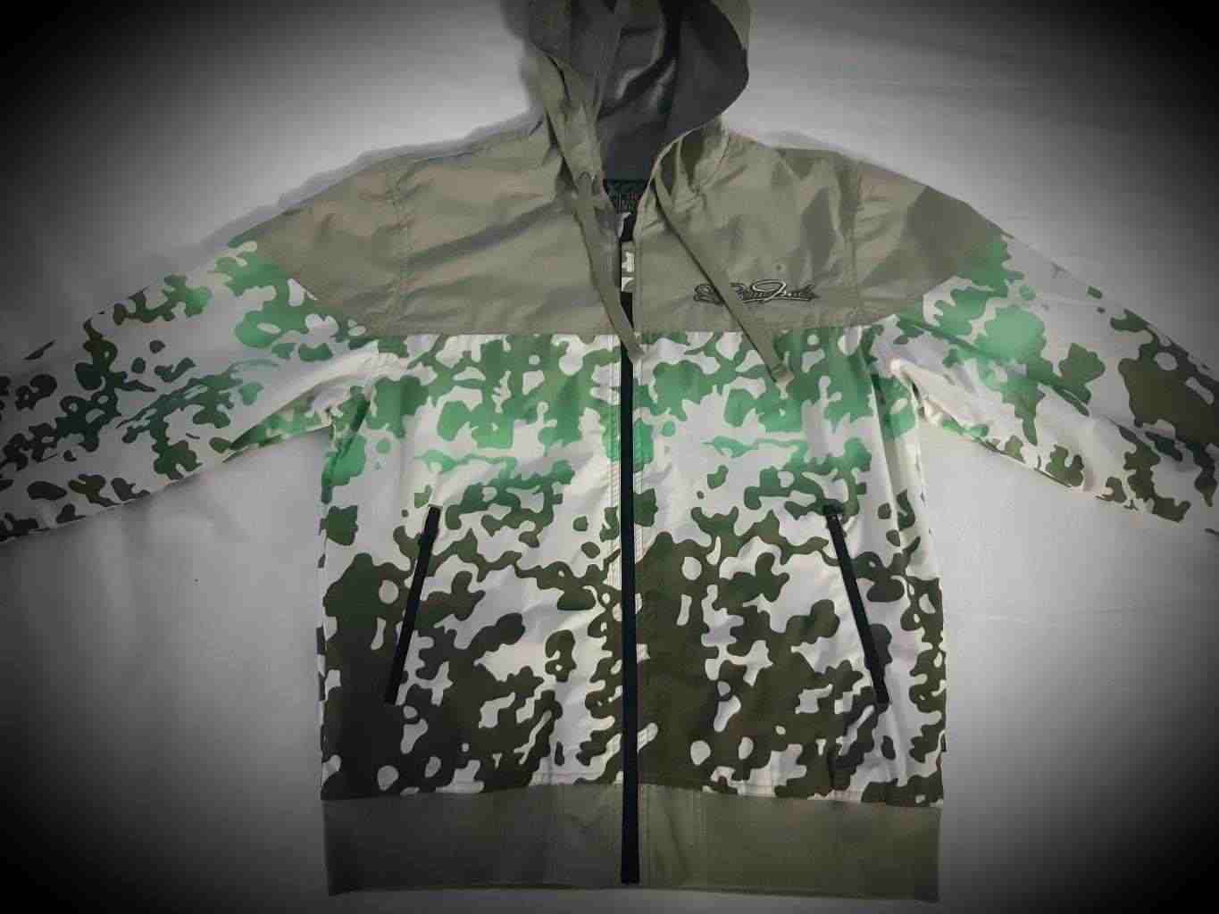 Giacca giubbino kway softair camo skate surf S