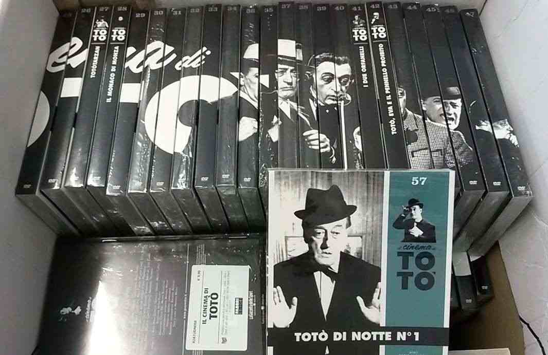 Totò tutta la filmografia completa in dvd +inediti
