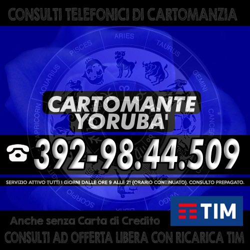 YORUBA', cartomante e sensitivo