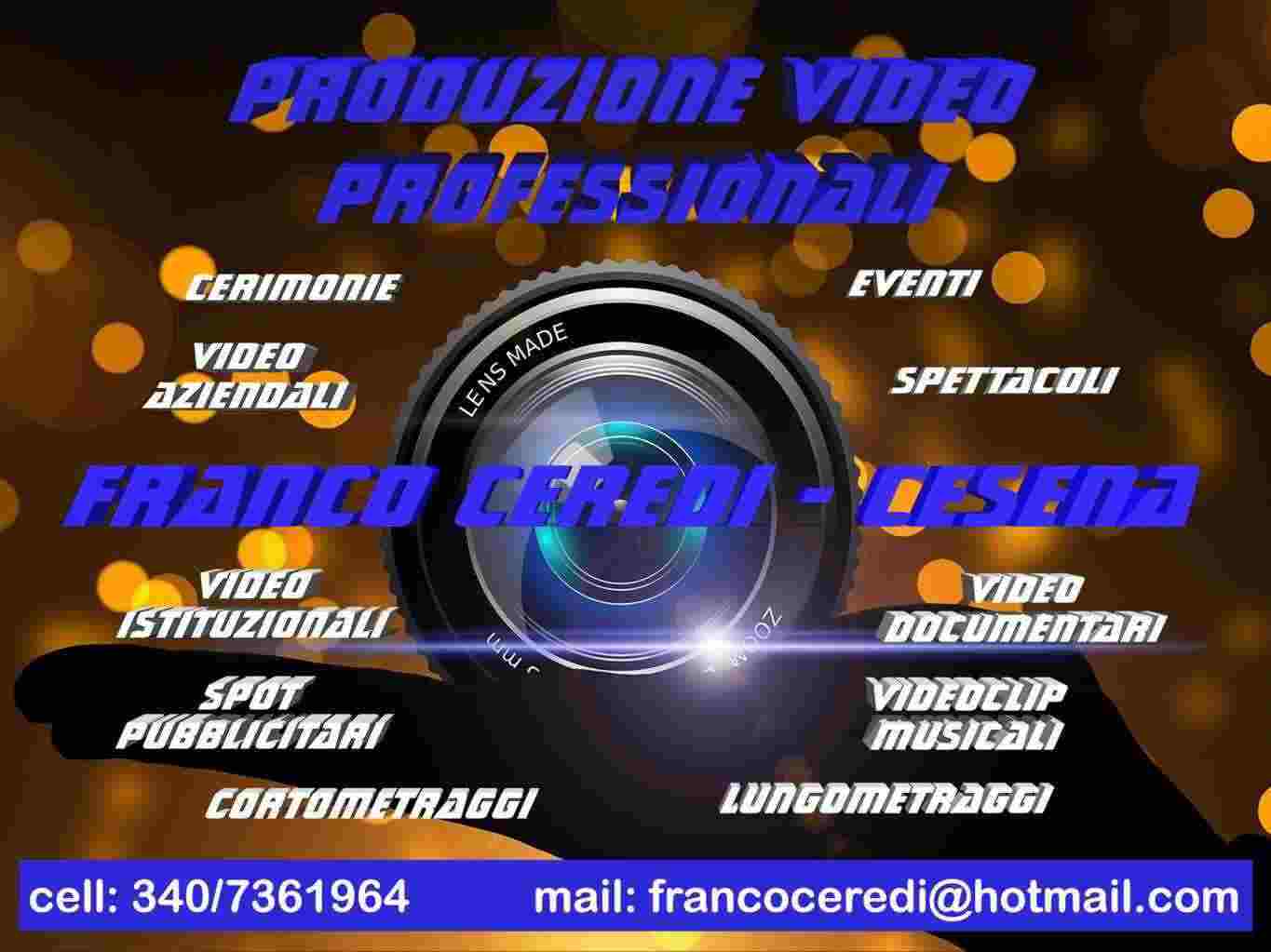 PRODUZIONE VIDEO PROFESSIONALI