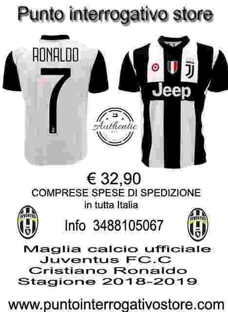 Maglia originale Juventus f.c. Cristiano Ronaldo