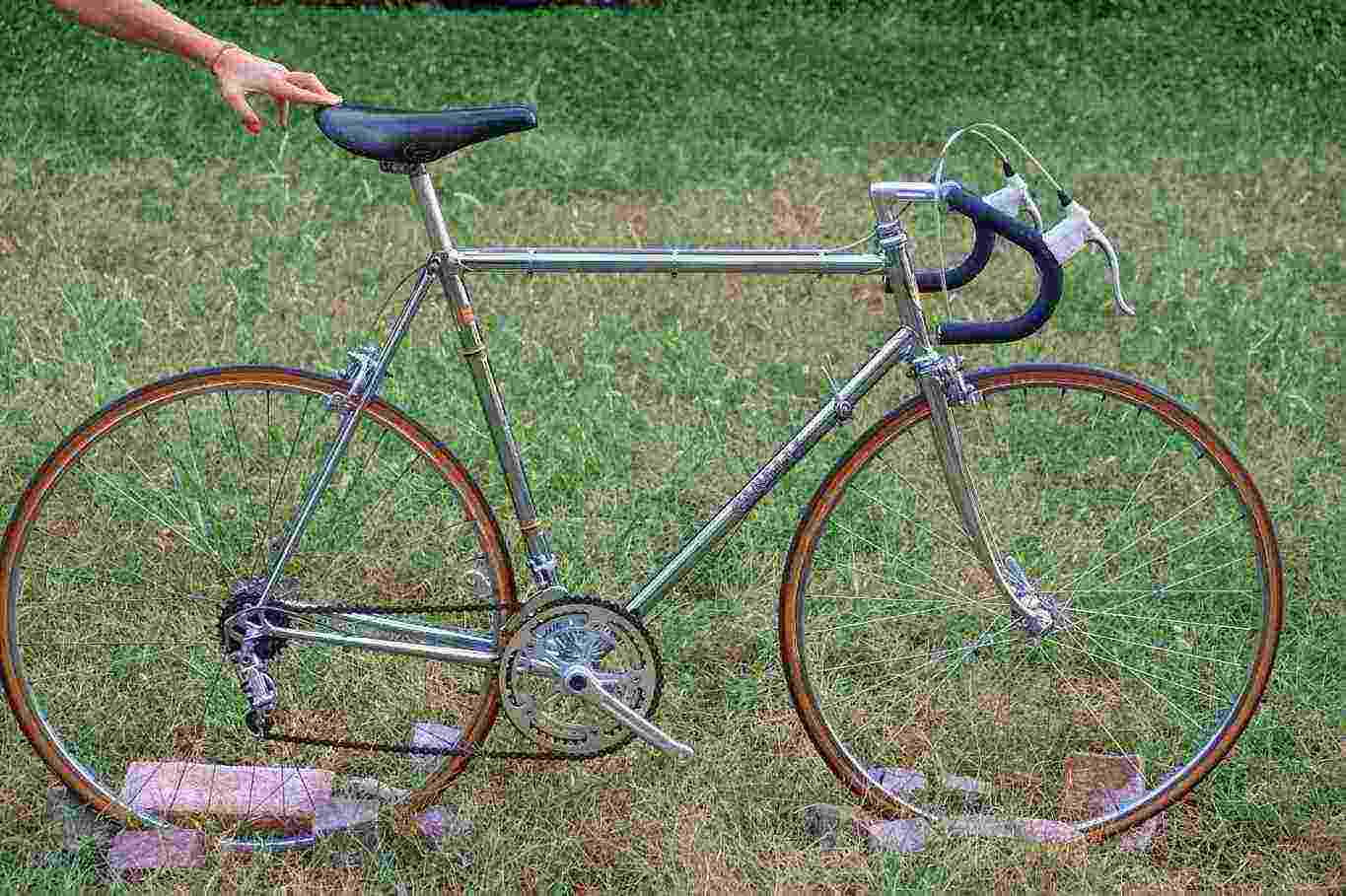Bicicletta d’epoca Cinelli Mod. B campagnolo record, 56cm