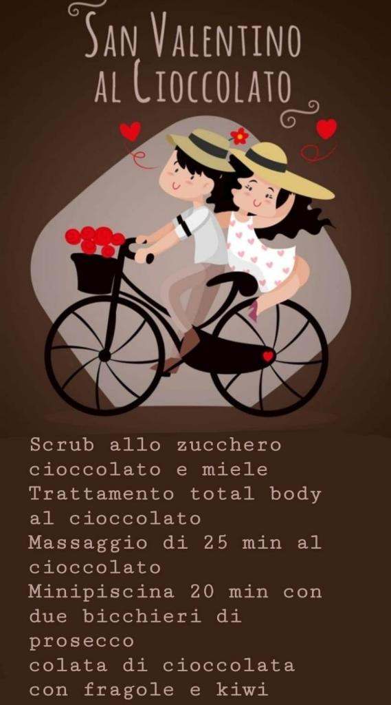 Percorso Benessere a San Valentino al cioccolato