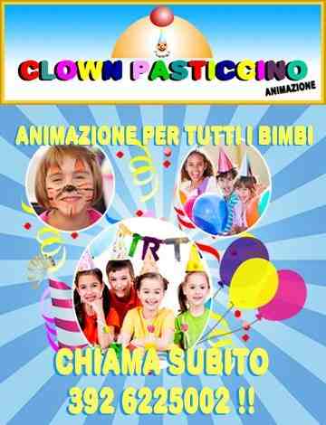 Animazione feste compleanno per bambini Milano 3926225002