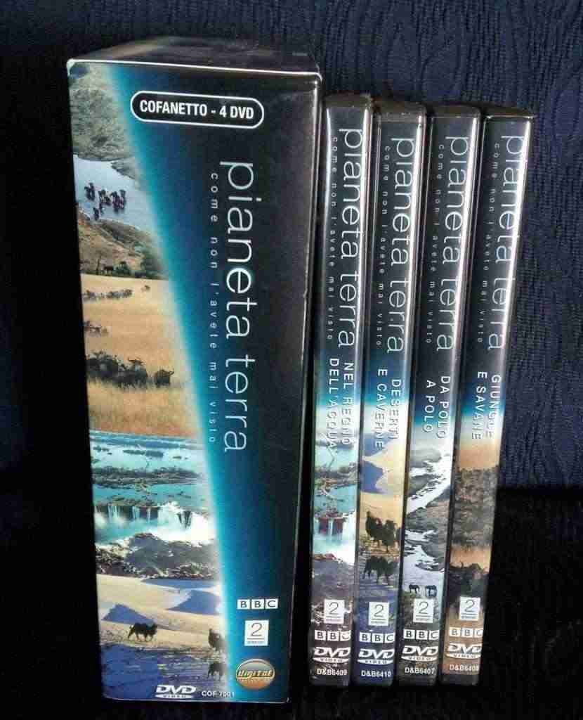 Cofanetto DVD Pianeta Terra