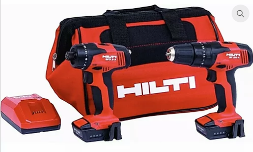 Nuovo, Hilti Set di 2 Cordless Martello Trapano Driver Caricatore 2 Batterie