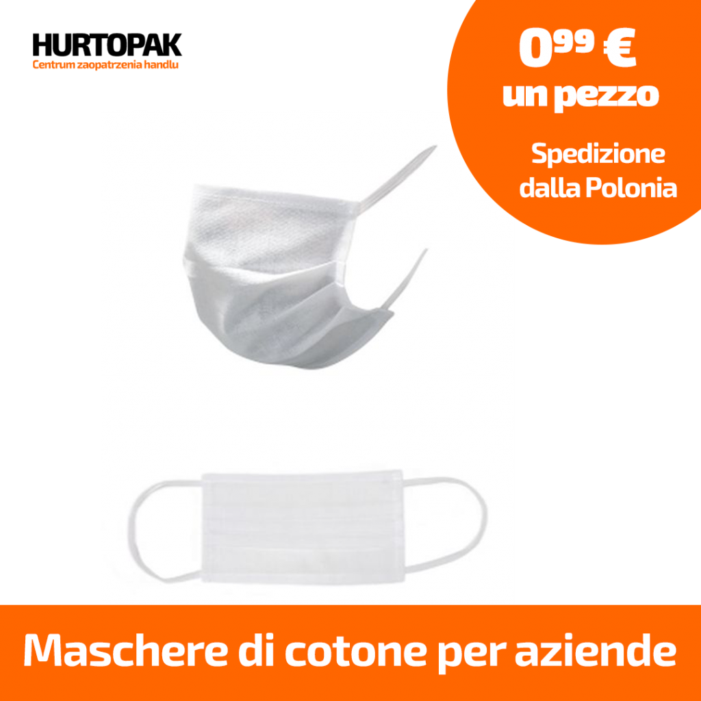 Maschere di cotone per aziende