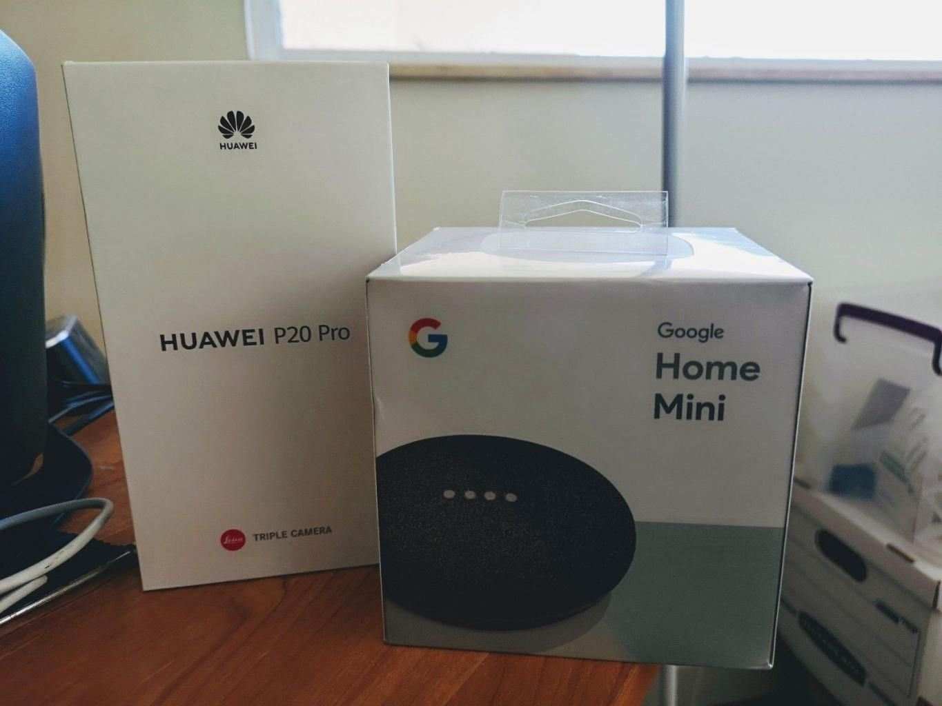  Huawei P20 Pro + Google Home Mini 440 €