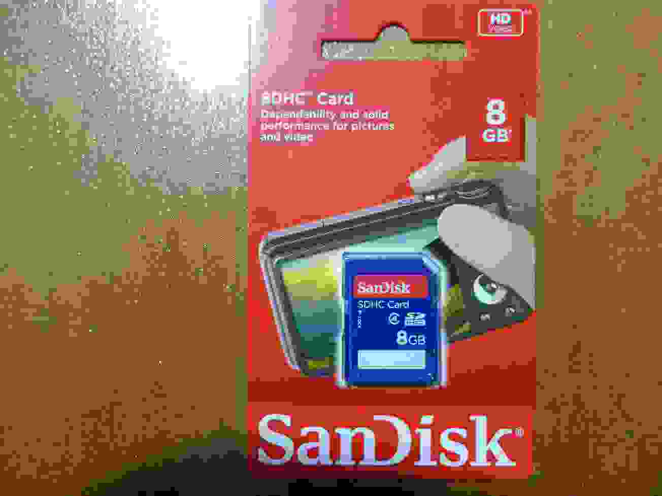 Sandisk SDHC 8gb  class 4