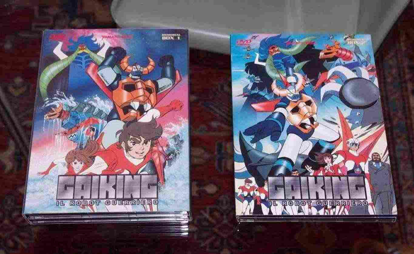 Gaiking il Robot Guerriero 2 box dvd yamato