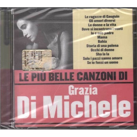 CD LE PIU' BELLE CANZONI DI GRAZIA DI MICHELE NUOVO ORIGINALE 