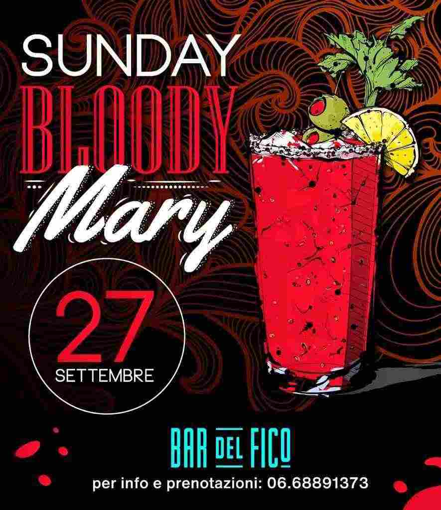 SUNDAY BLOODY MARY !!!!