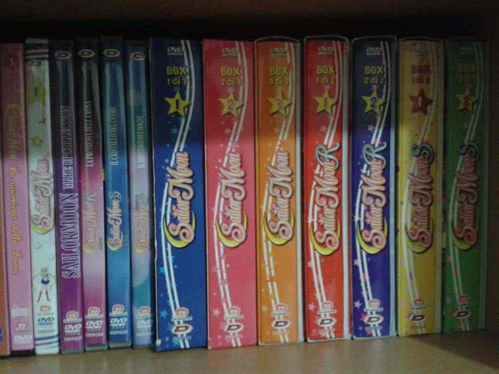 Sailor Moon le 5 serie complete in dvd