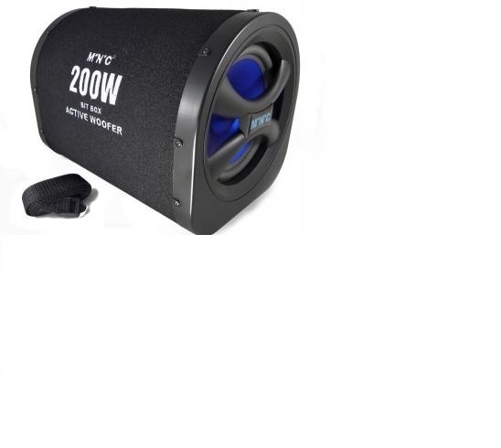 subwoofer 200 watt DME-37910 è il woofer attivo dalle dimensioni ridotte e dal design moderno