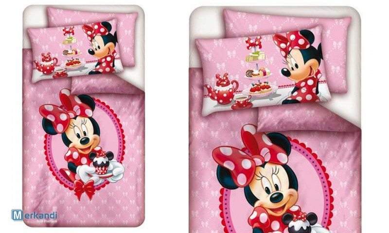 Stock completo letto personaggi Disney