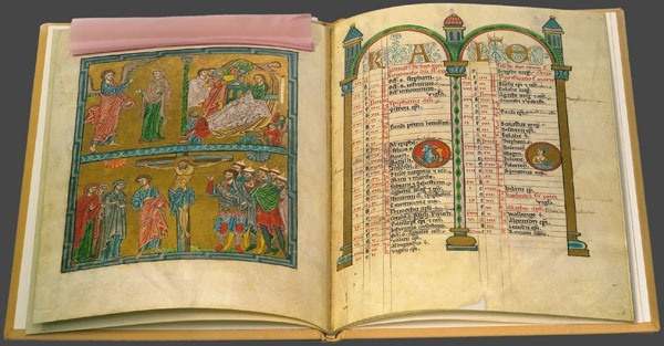 Facsimile Il Bulino: Calendario d'Oro di Hildesheim