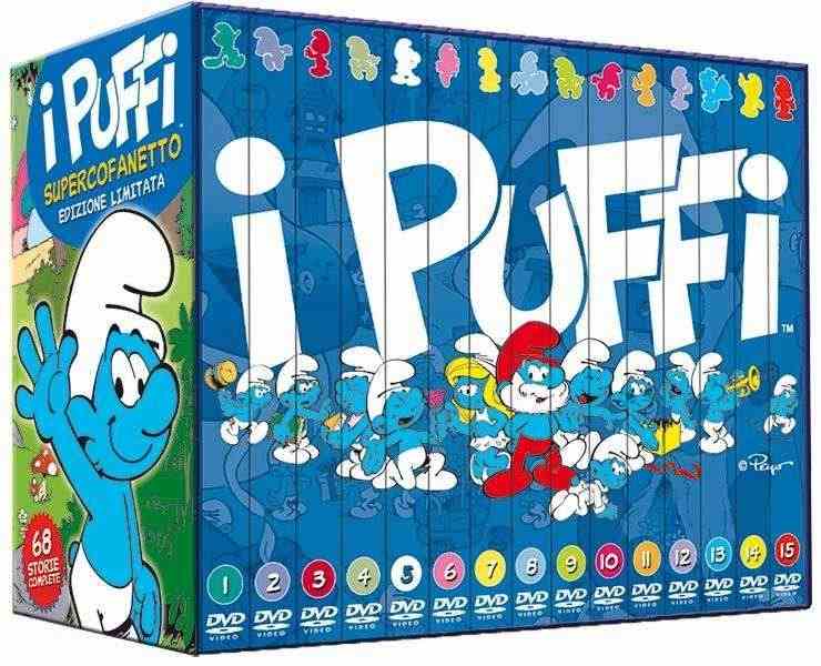 I Puffi tutti gli episodi completi in box dvd