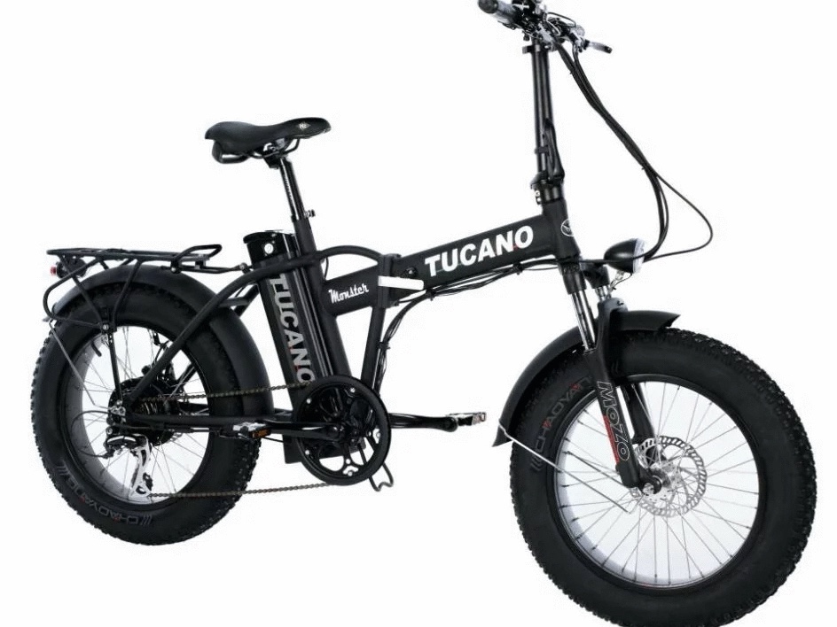 la nuova Fat Bike da 20 pollici di Tucano. Con i suoi 500W e 48V è la bici con più grinta della gamm