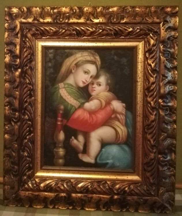 Quadro Madonna della seggiola 