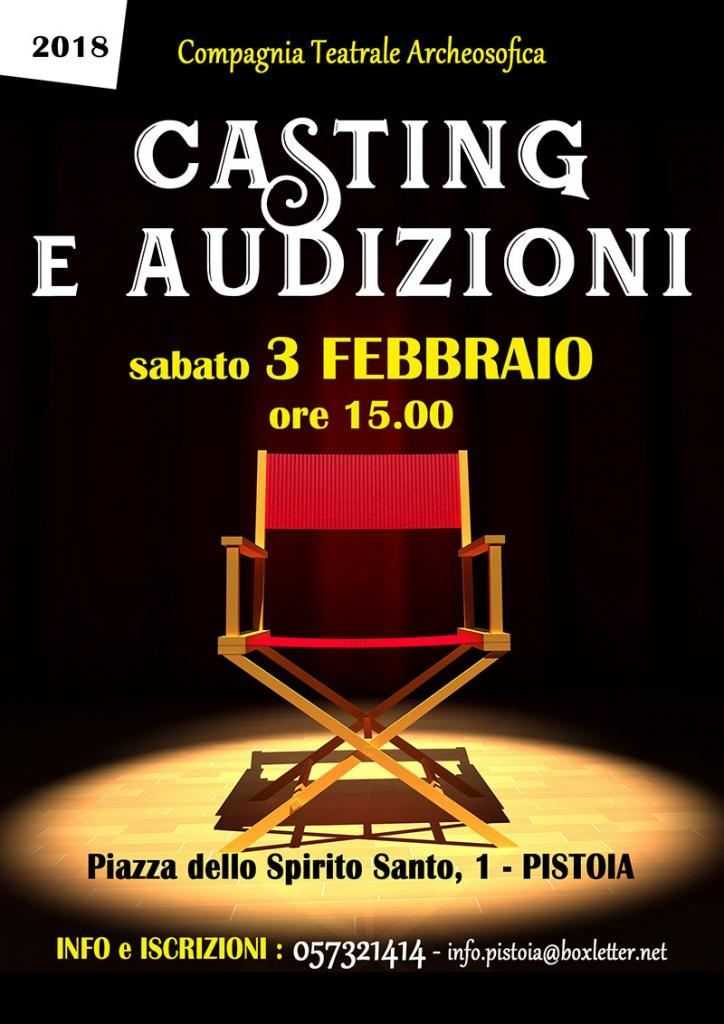 CASTING e AUDIZIONI 2018