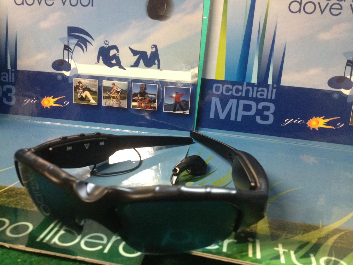 Occhiali da sole con mp3 