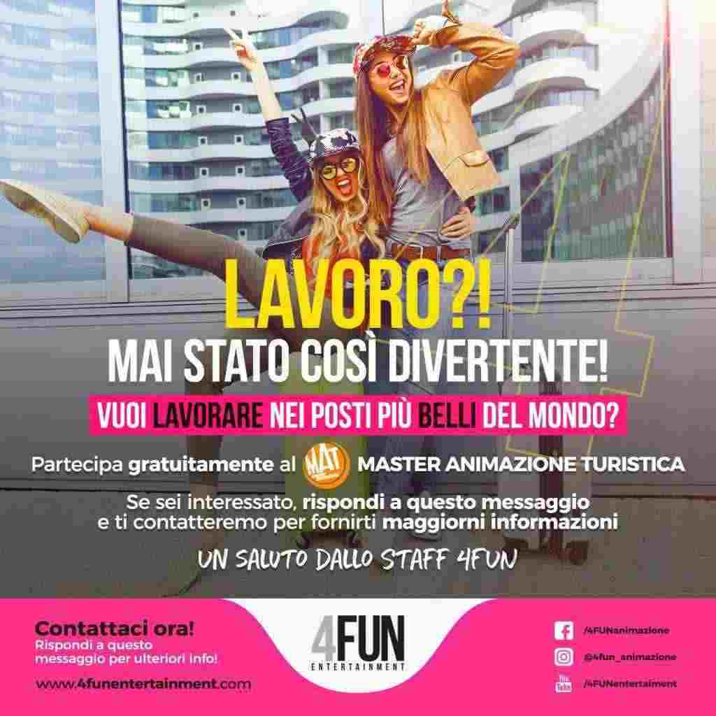 4fun entertainment seleziona animatori Puericultrici 