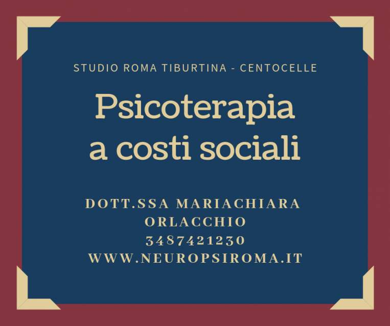 Psicologa e psicoterapeuta esperta in neuropsicologia