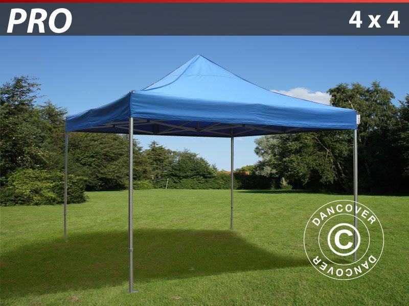 Gazebo pieghevole FleXtents PRO 4x4m Blu