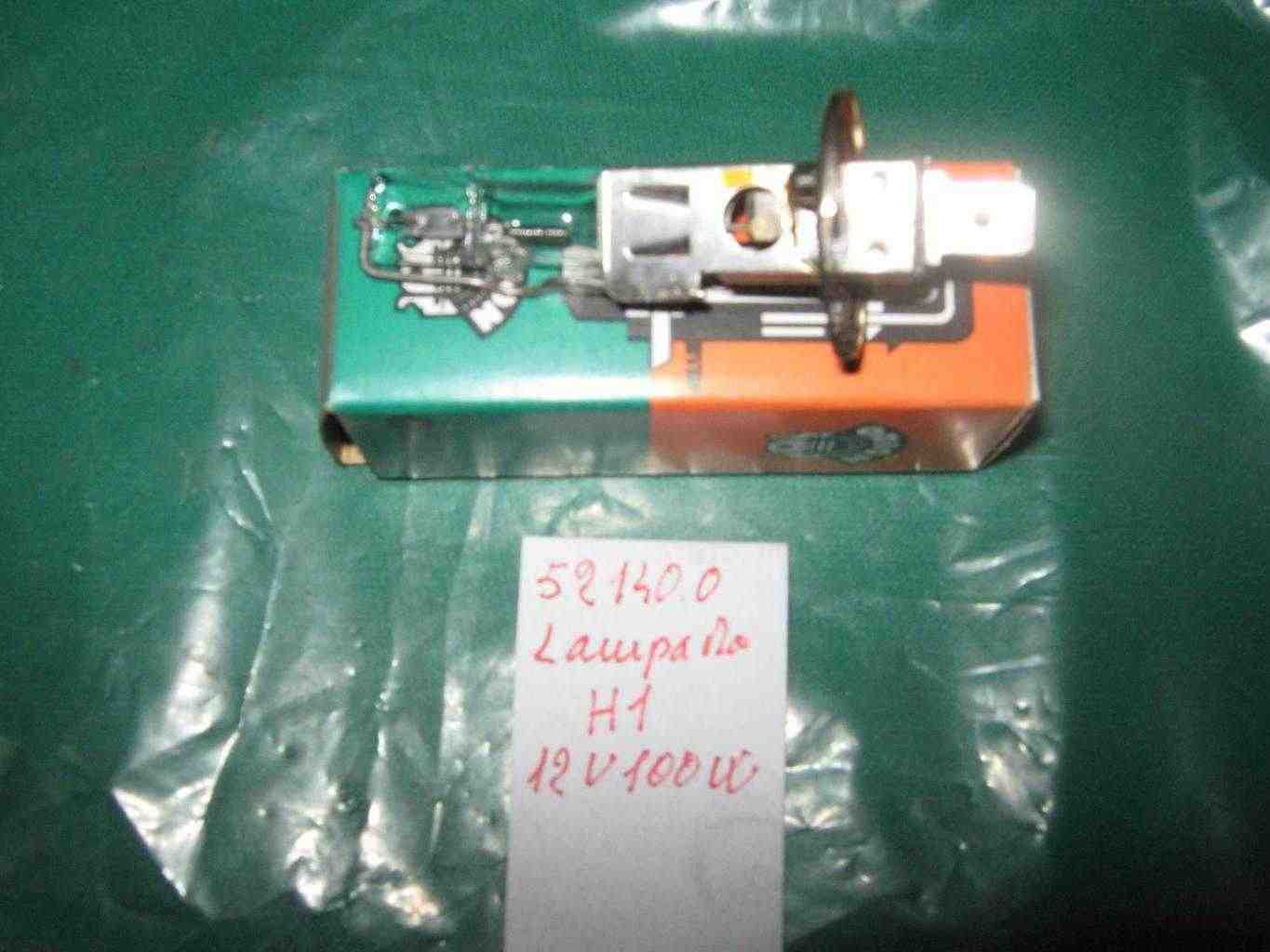 Lampada H1-100 w per proiettori anteriori vetture d'epoca 