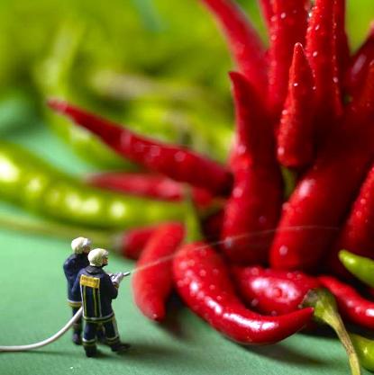 In Calabria è tempo di peperoncino fresco.