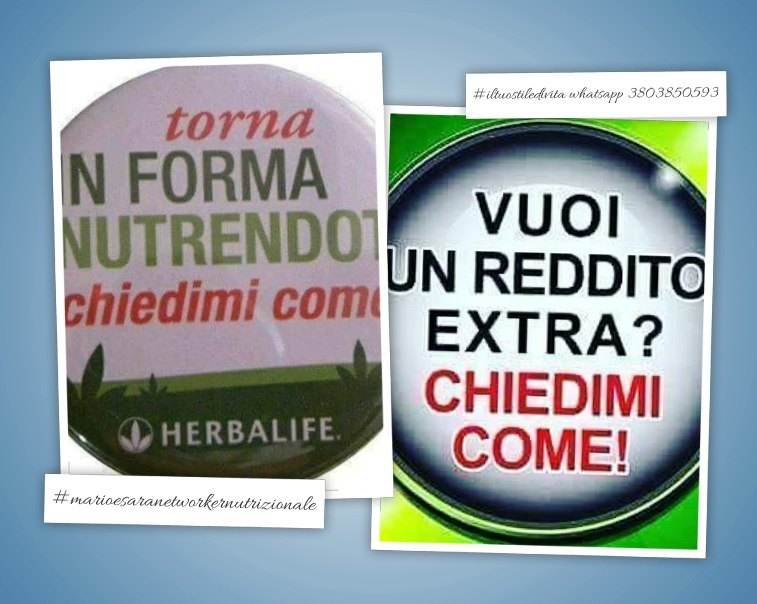  Herbalife Nutrition lavoro indipendente