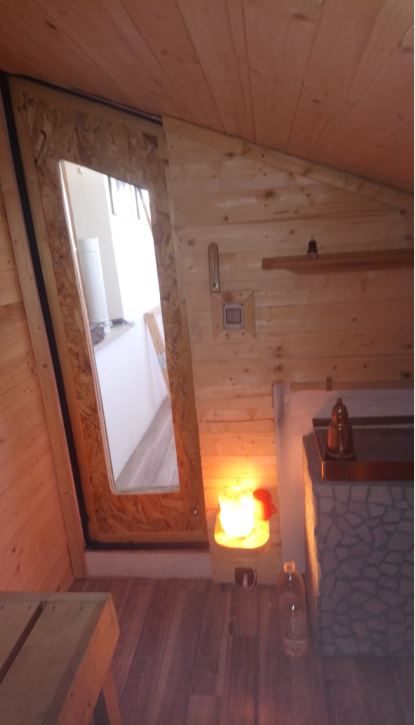 realizzazione sauna su misura