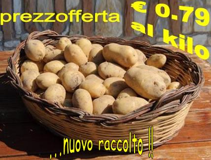 Offerta Patate calabresi della Sila €0.79kg