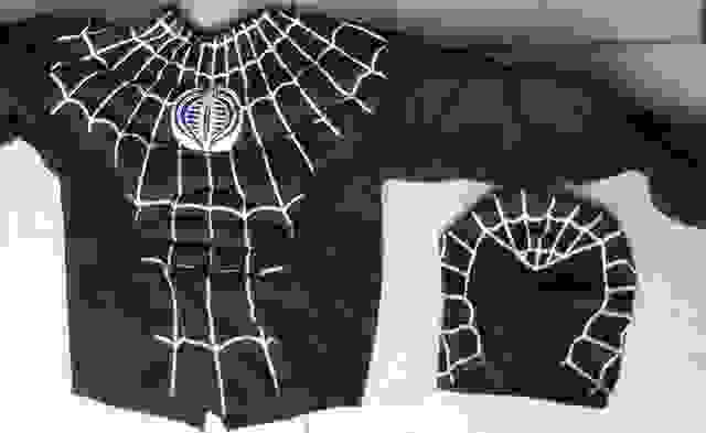Costume Spiderman Nero