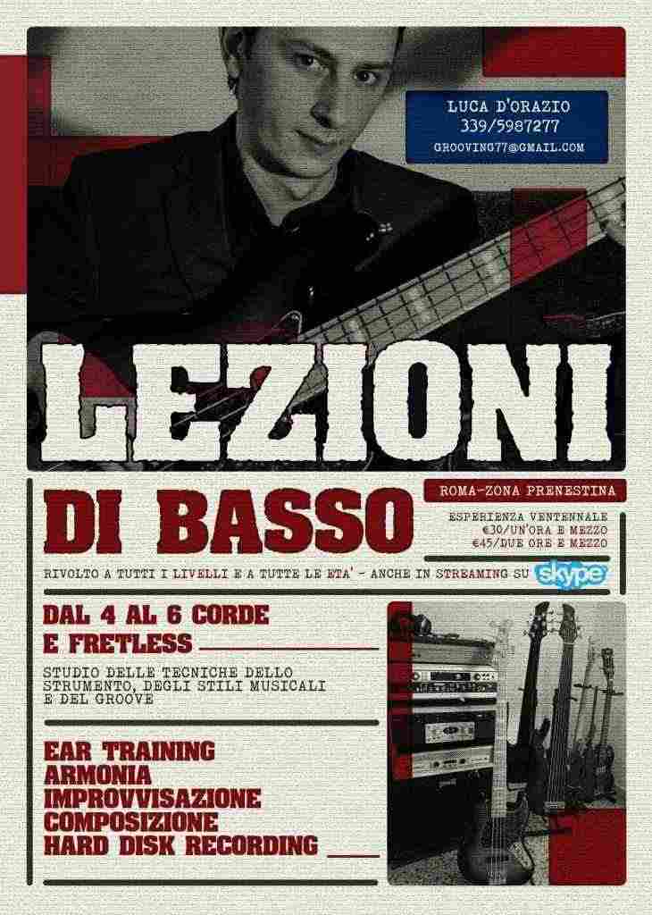 LEZIONI DI BASSO ELETTRICO
