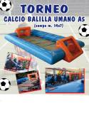 CALCIO  BALILLA  UMANO 