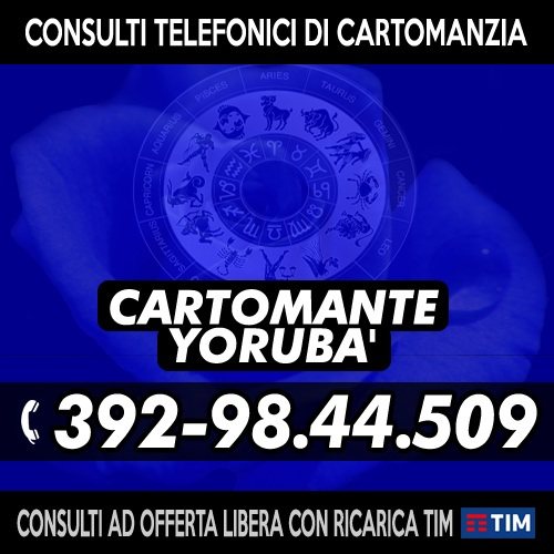 Cartomante Yoruba - Servizio telefonico di Cartomanzia a basso costo
