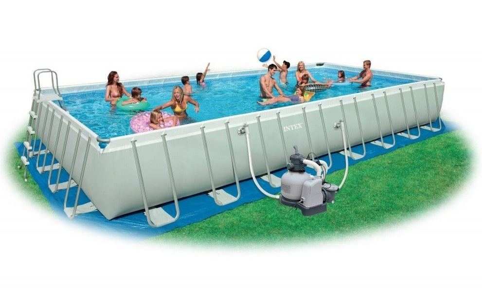 Piscina Intex rettangolare cm 975x488x132