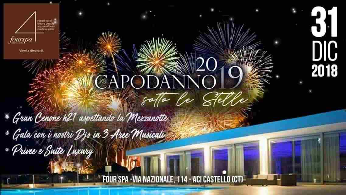 ✴ CAPODANNO Sotto le stelle 2019 ✴ Hotel [#4SPA] Catania ⭐⭐⭐⭐