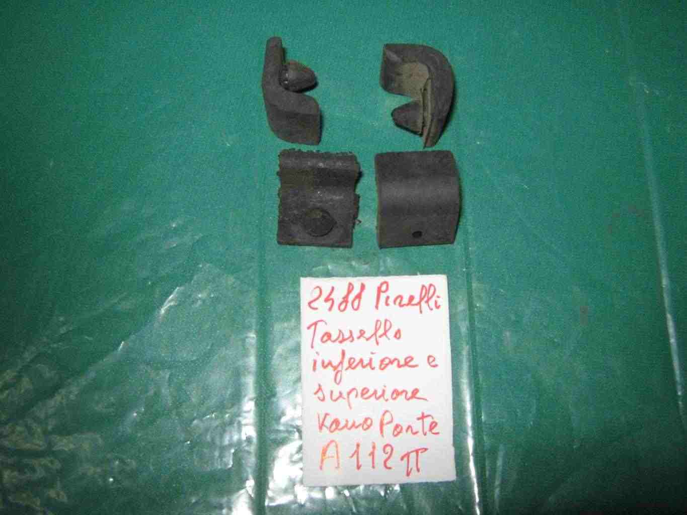 Tasselli inferiori e superiori vano porte A 112 d'epoca 