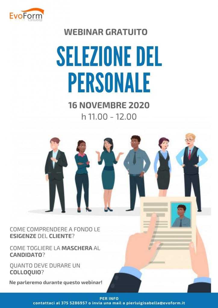 Webinar Gratuito: La Selezione del Personale