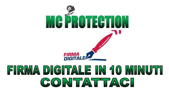 FIRMA DIGITALE – MC PROTECTION